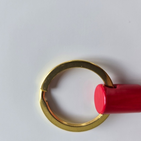 Gray Pom-Pom, Red Floral Letter “A” & Red Spike Keychains(3 Set) 🌺(2 for $10) - Picture 9 of 17